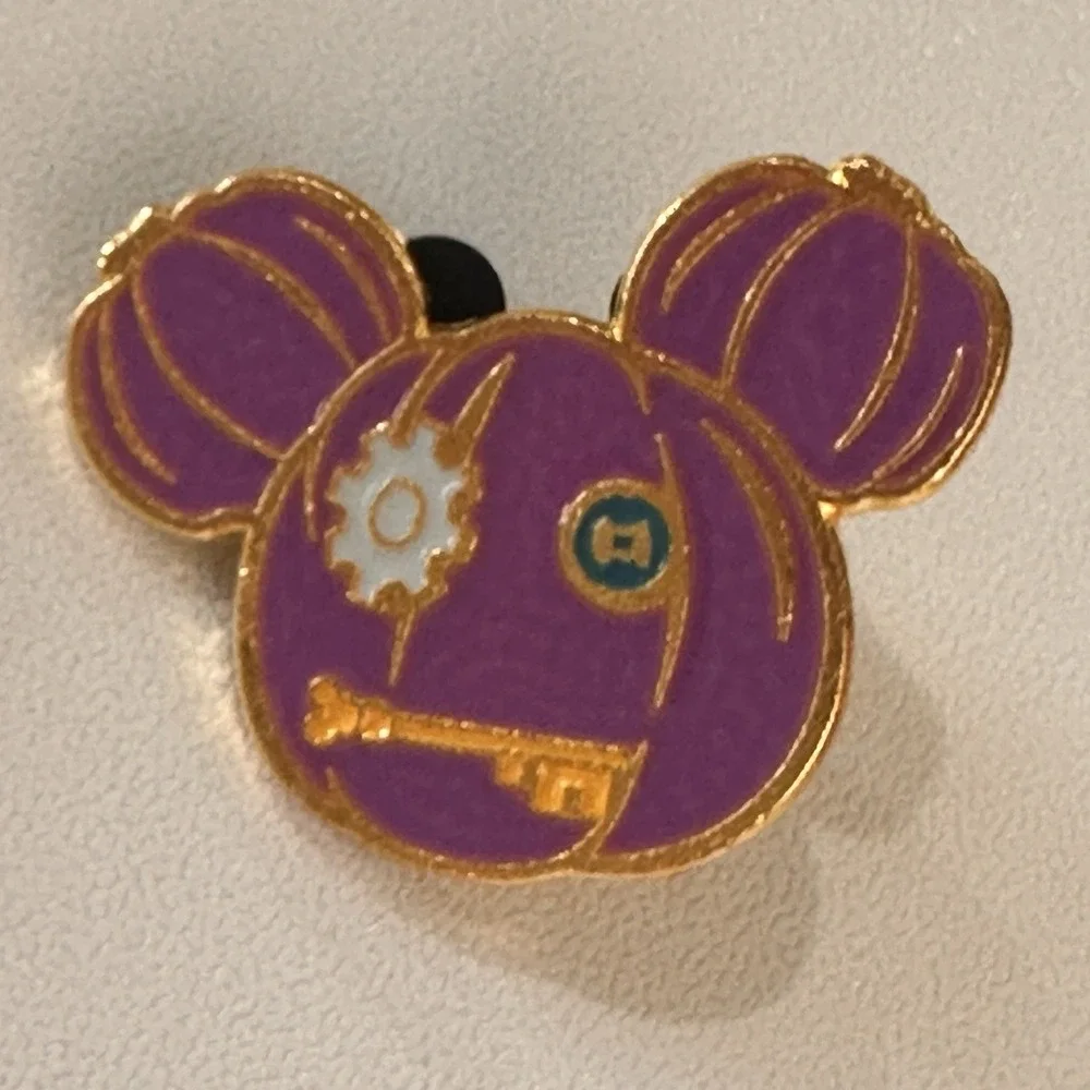 Disney Trading Pins Halloween‎ Steampunk Purple Pumpkin Disney Hong Kong 2018